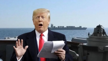 ইরান ভেঙে পড়ার দ্বারপ্রান্তে দাবি ট্রাম্পের